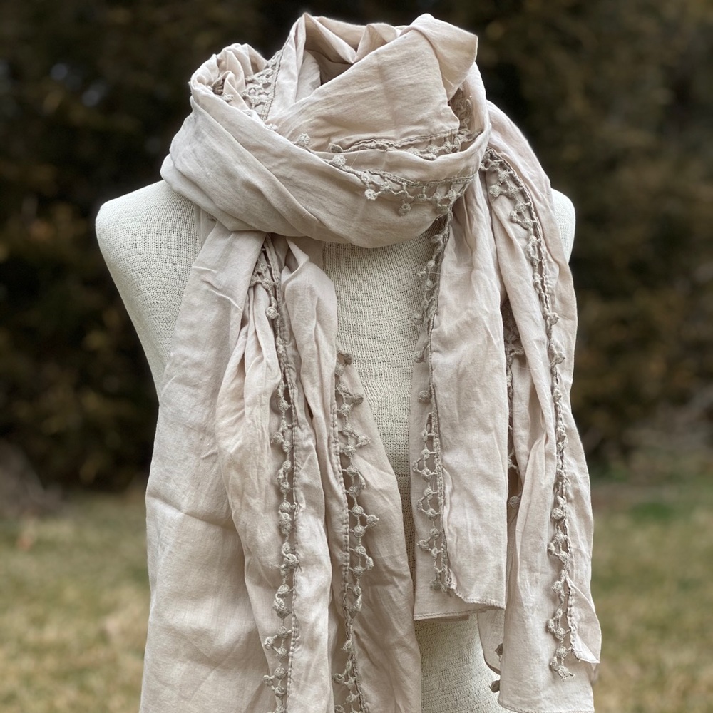 Cotton scarf